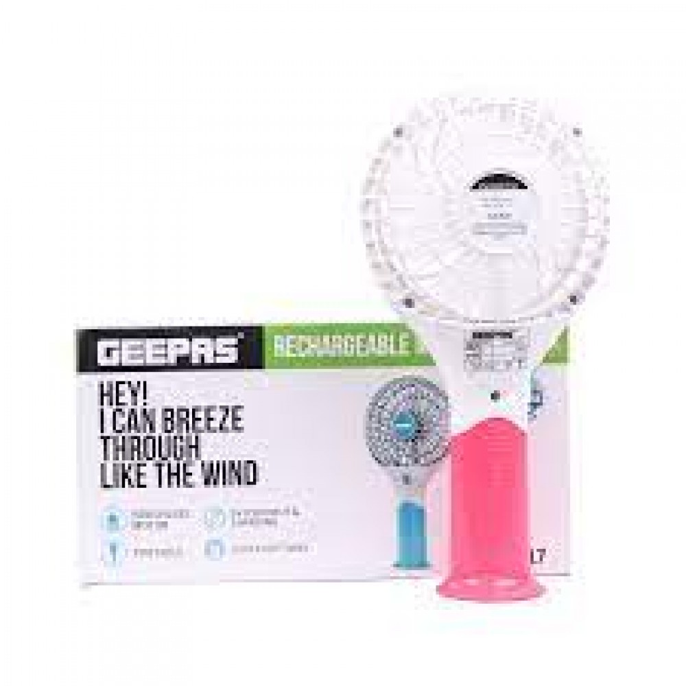 Geepas Şarjlı Mini Fan