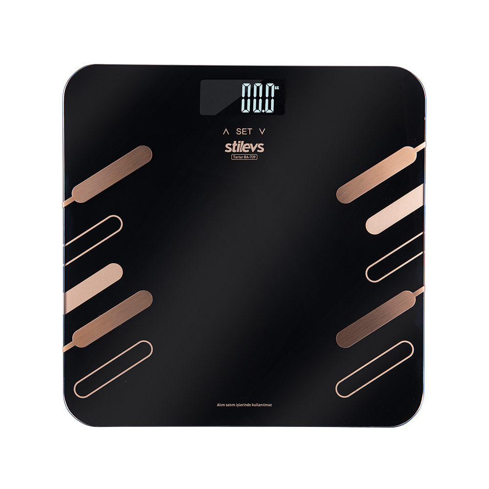 TARTAR BA-739 BANYO BASKÜLÜ-SİYAH & GOLD