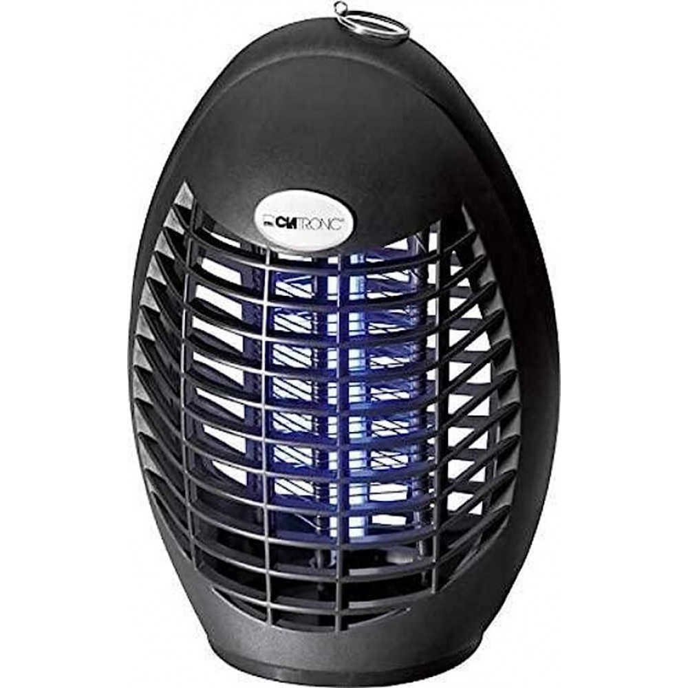 Clatronic Böcek öldürücü IV 3340 böcek öldürücü, kimyasal veya koku içermez, UV ışıklı, siyah Clatronic Böcek öldürücü IV 3340 böcek öldürücü, kimyasal veya koku içermez, UV ışıklı, siyah
