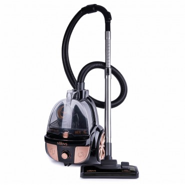 STİLEVS SPEKTRON TORBASIZ ELEKTRİKLİ SÜPÜRGE - SİYAH&BAKIR